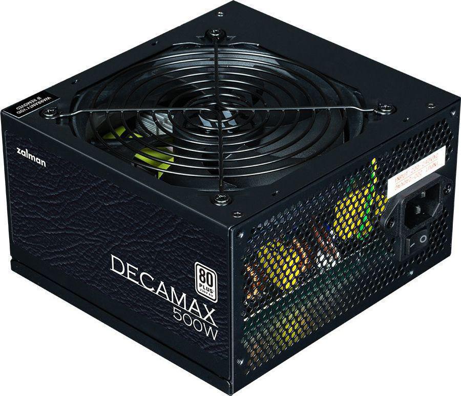 Блок питания Zalman ATX 500W ZM500-LX3 80+ (20+4pin) APFC 120mm fan 4xSATA RTL