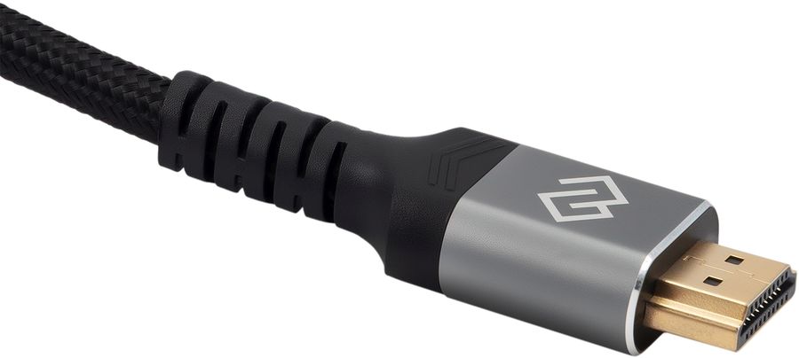 Кабель аудио-видео Digma HDMI (m)/HDMI (m) 1.5м. феррит.кольца позолоч.конт. черный (D-HDMI-2FF-V2.1-1.5M)