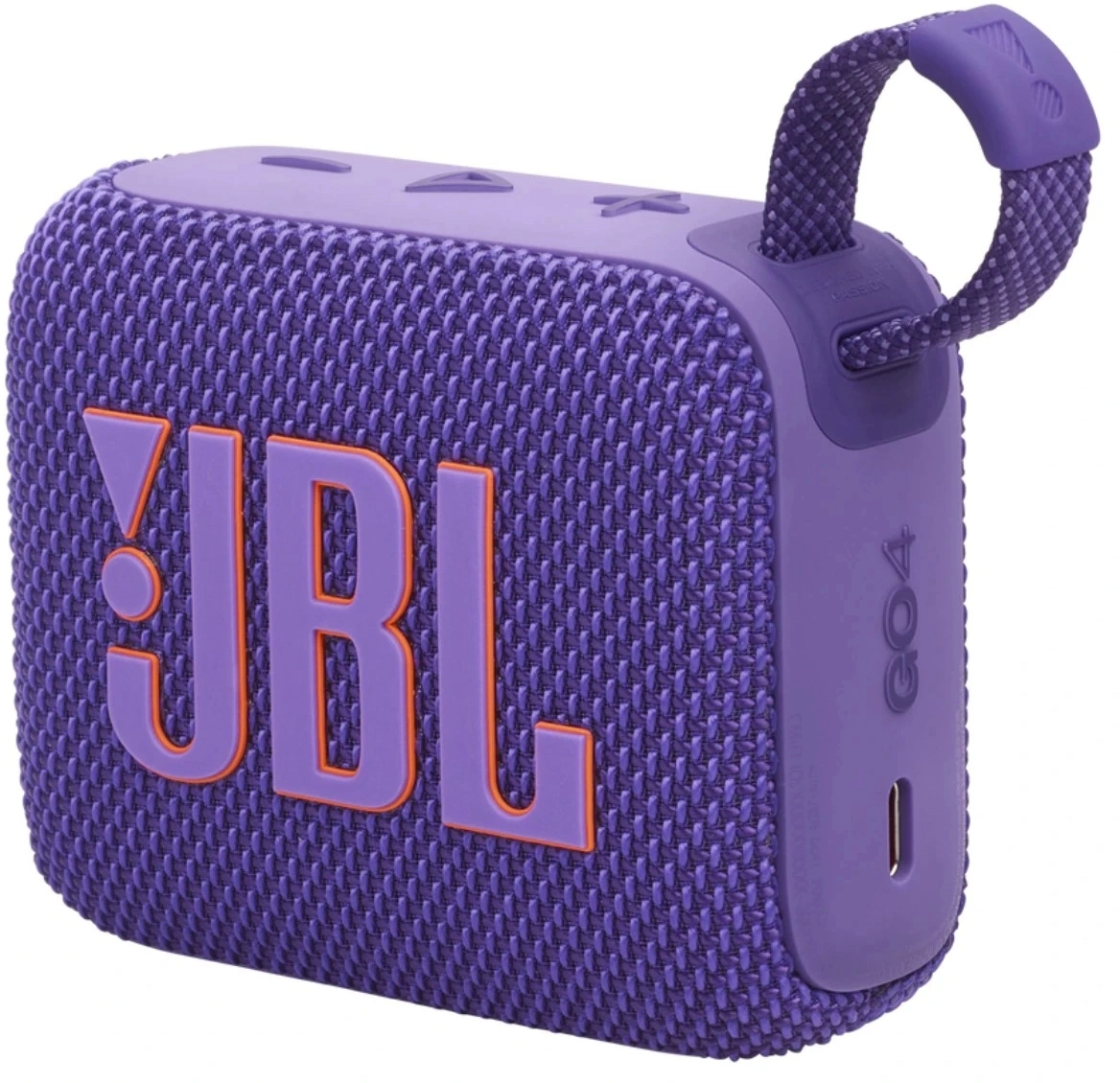 Колонка порт. JBL GO 4 фиолетовый 4.2W 1.0 BT 850mAh (JBLGO4PUR)