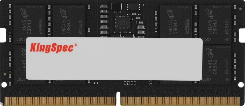 Память DDR5 16GB 5600MHz Kingspec KS5600D5N11016G RTL PC5-41600 CL40 SO-DIMM 288-pin 1.1В single rank Ret