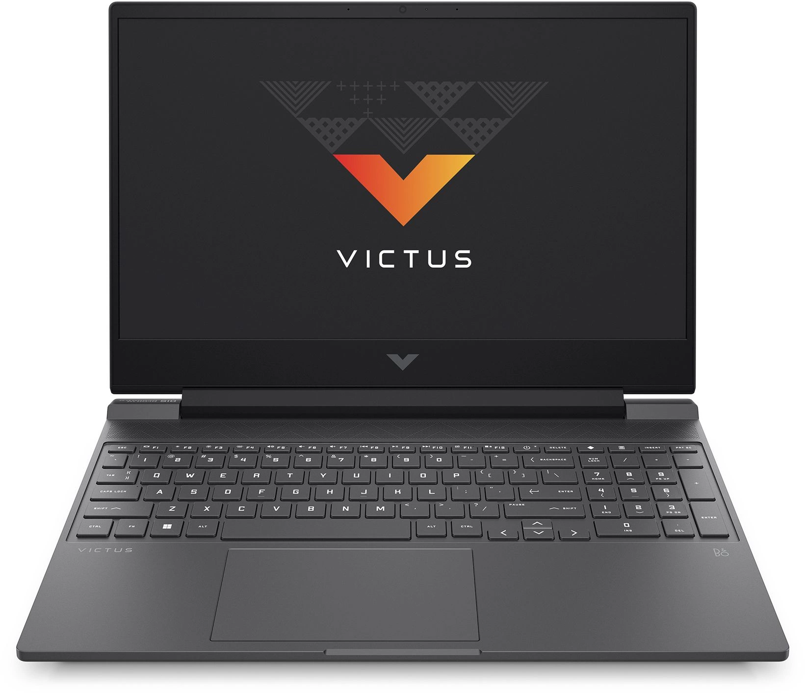 Ноутбук HP Victus 15-fa1035ci Core i7 13700H 16Gb SSD512Gb NVIDIA GeForce RTX4050 6Gb 15.6" IPS FHD (1920x1080) Free DOS silver WiFi BT Cam (84J96EA)