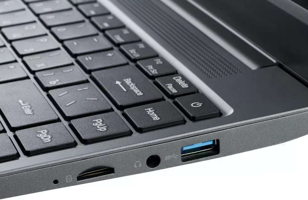 Ноутбук IRU Tactio 14RLH Ryzen 5 Pro 5675U 16Gb SSD512Gb AMD Radeon RX Vega 7 14" IPS FHD (1920x1080) FreeDOS grey WiFi BT Cam 4000mAh (2058875)