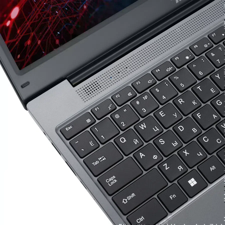 Ноутбук IRU Tactio 14RLH Ryzen 5 Pro 5675U 16Gb SSD512Gb AMD Radeon RX Vega 7 14" IPS FHD (1920x1080) FreeDOS grey WiFi BT Cam 4000mAh (2058875)