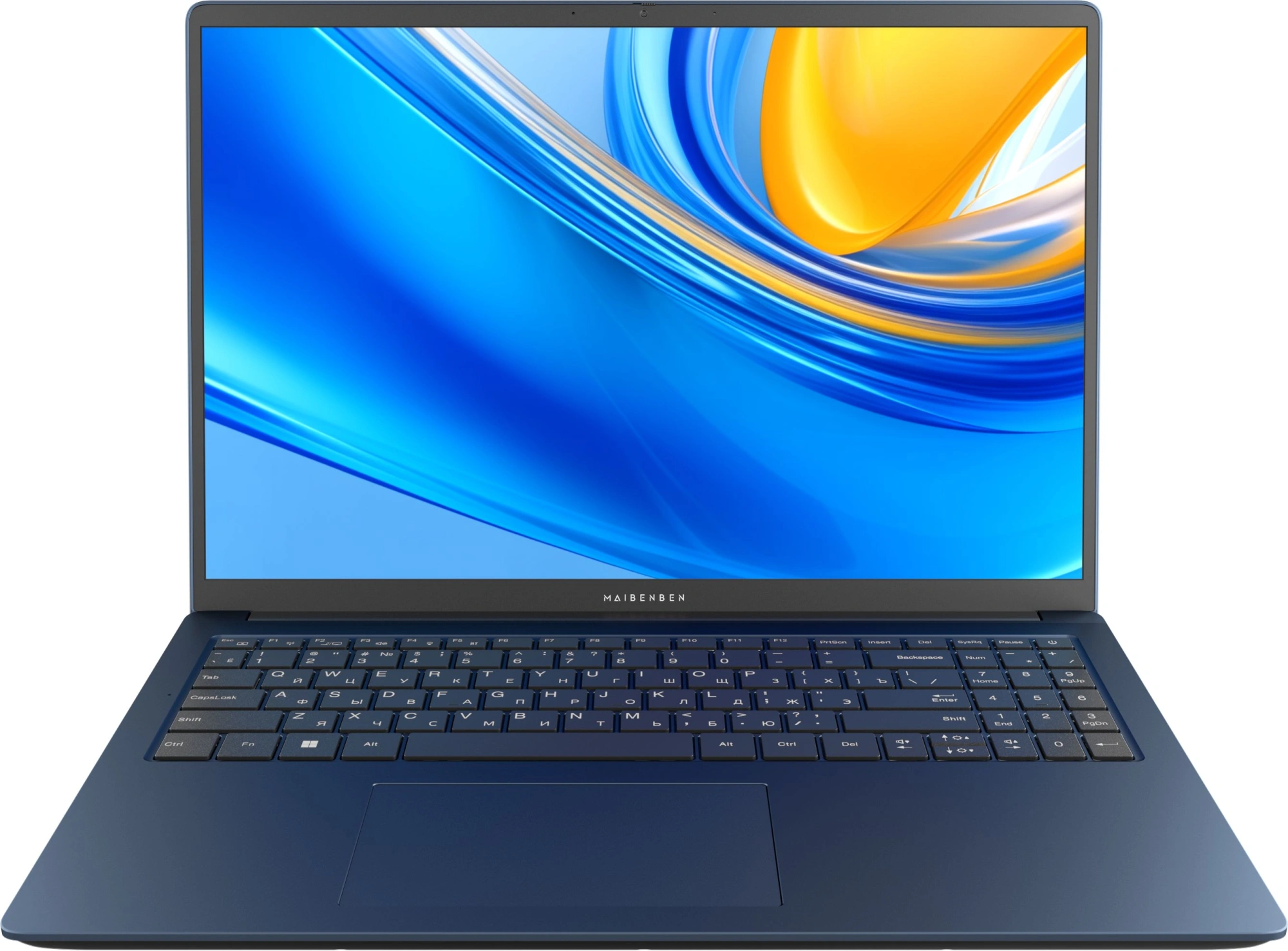 Ноутбук Maibenben M645 Ryzen 5 4600H 16Gb SSD512Gb AMD Radeon Graphics 16" IPS FHD+ (1920x1200) Windows 11 Home blue WiFi BT Cam 4440mAh (M6451SF0HURE3)