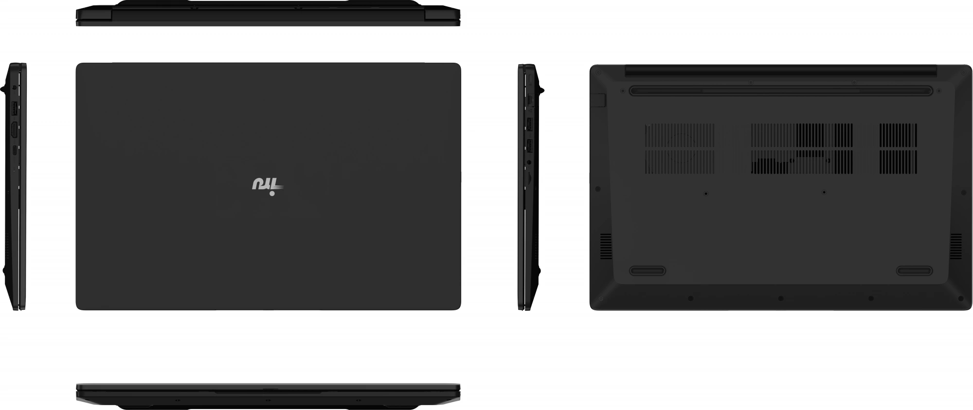 Ноутбук IRU Strato 15ALI Core i3 1215U 8Gb SSD256Gb Intel UHD Graphics 15.6" IPS FHD (1920x1080) FreeDOS black WiFi BT Cam 6000mAh (2058924)