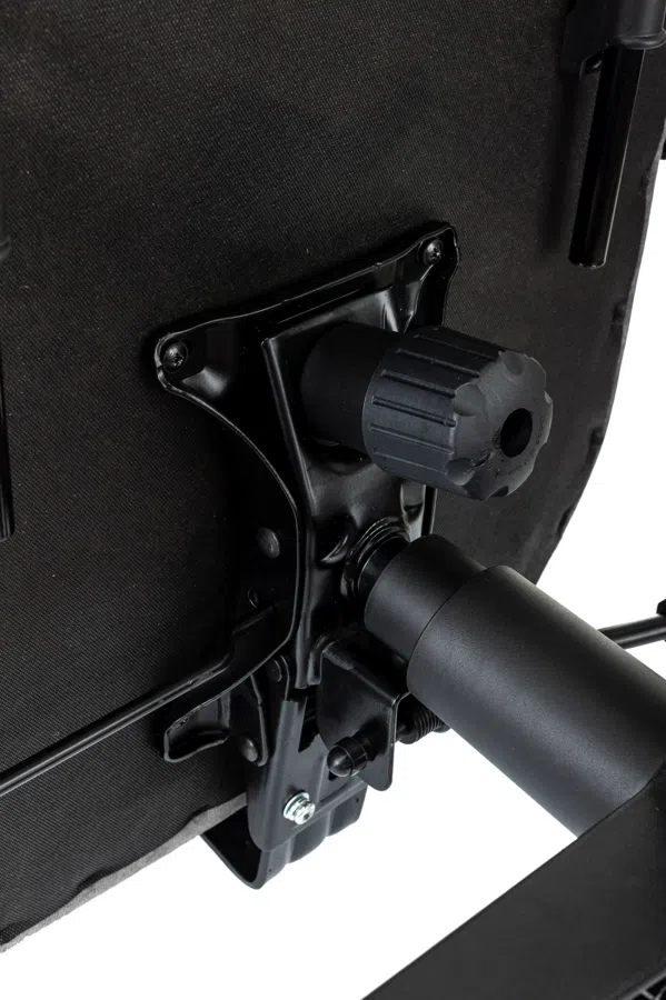 Кресло руководителя Бюрократ T-9950MSG-F Fabric серый Light-19 крестов. пластик подст.для ног