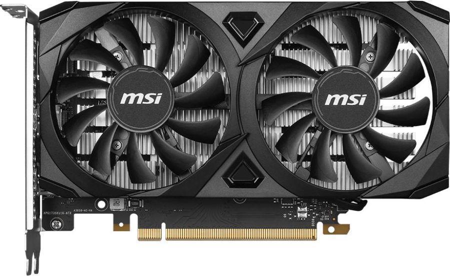 Видеокарта MSI PCI-E 4.0 RTX 3050 VENTUS 2X E 6G OC NVIDIA GeForce RTX 3050 6Gb 96bit GDDR6 1492/14000 HDMIx2 DPx1 HDCP Ret