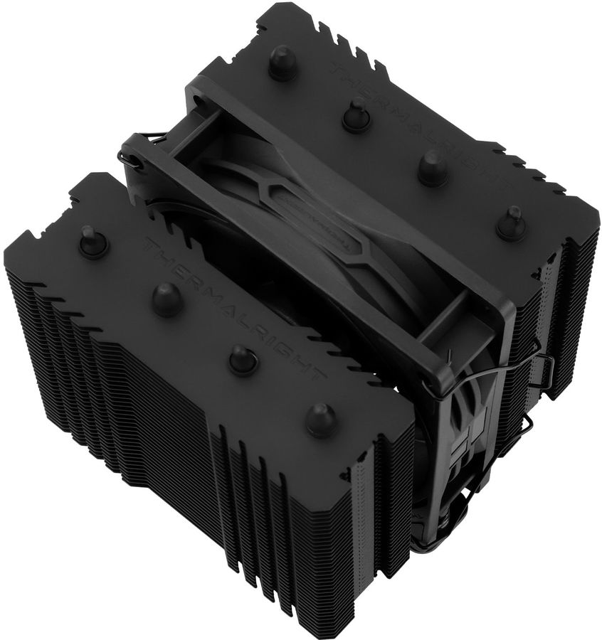 Устройство охлаждения(кулер) Thermalright Peerless Assassin 90 SE Soc-AM5/AM4/1200/1700/1851 черный 4-pin 23.85dB Al+Cu Ret (PA90-SE-BL)