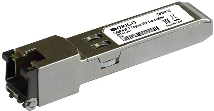 Трансивер Origo OFM712 оптич. SFP 1Гбит/с до 0.1км (OFM712/A1A)