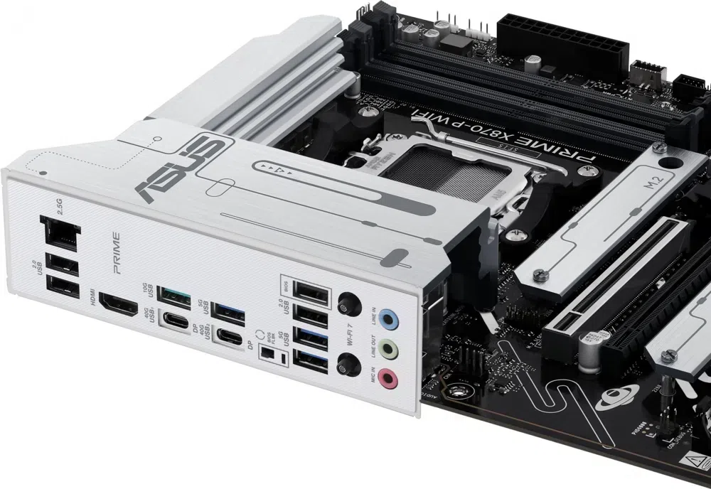 Материнская плата Asus PRIME X870-P WIFI Socket AM5 AMD X870 4xDDR5 ATX AC`97 8ch(7.1) 2.5Gg RAID+HDMI
