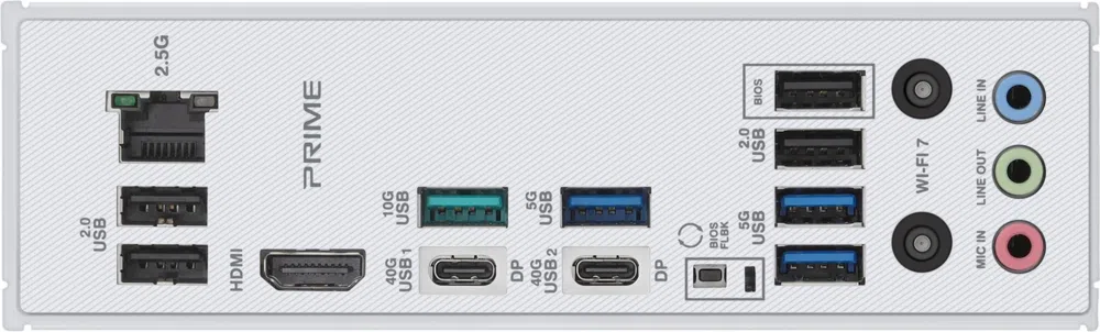 Материнская плата Asus PRIME X870-P WIFI Socket AM5 AMD X870 4xDDR5 ATX AC`97 8ch(7.1) 2.5Gg RAID+HDMI
