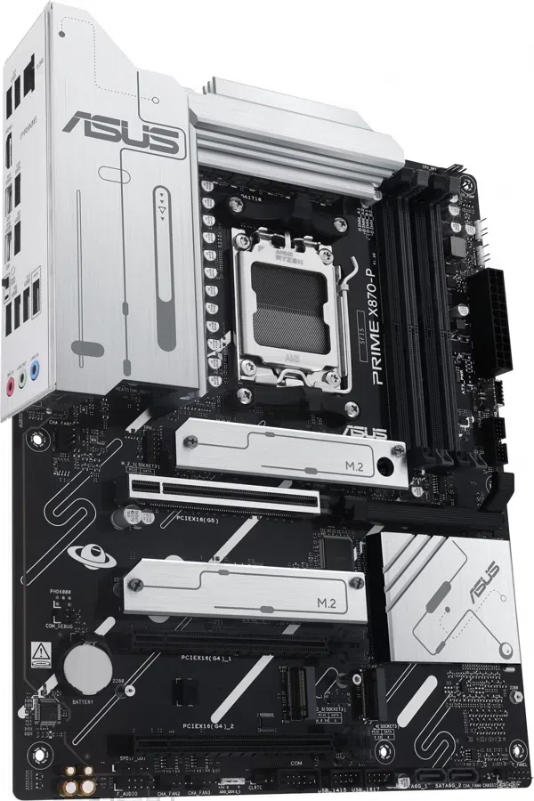 Материнская плата Asus PRIME X870-P Socket AM5 AMD X870 4xDDR5 ATX AC`97 8ch(7.1) 2.5Gg RAID+HDMI