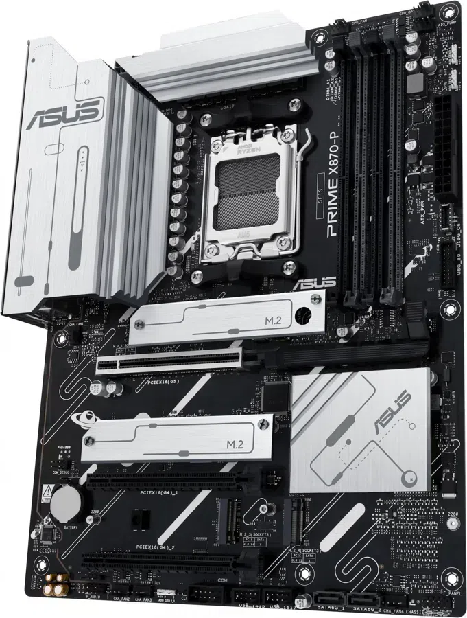 Материнская плата Asus PRIME X870-P Socket AM5 AMD X870 4xDDR5 ATX AC`97 8ch(7.1) 2.5Gg RAID+HDMI