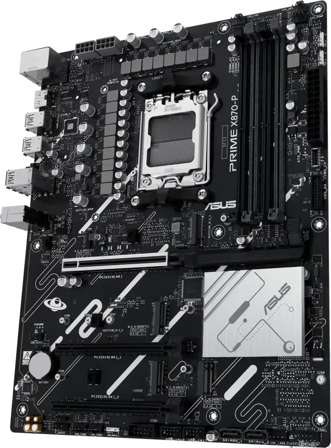 Материнская плата Asus PRIME X870-P Socket AM5 AMD X870 4xDDR5 ATX AC`97 8ch(7.1) 2.5Gg RAID+HDMI
