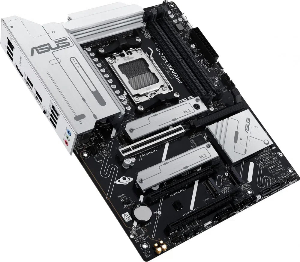 Материнская плата Asus PRIME X870-P Socket AM5 AMD X870 4xDDR5 ATX AC`97 8ch(7.1) 2.5Gg RAID+HDMI