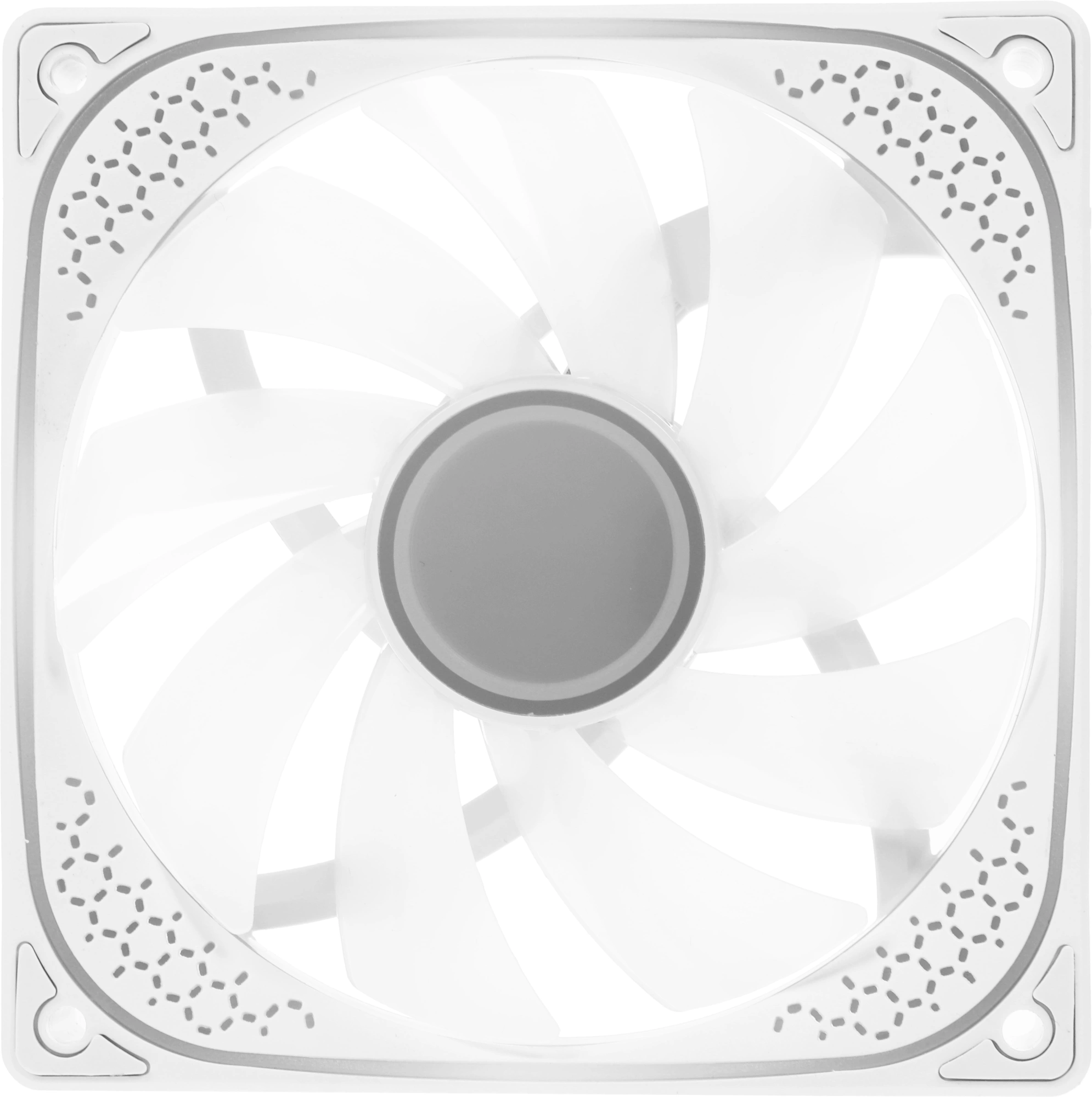 Вентилятор для корпуса Accord ACC-YH12 ARGB 120х120x25 белый 4-pin 27.5дБ (ACC-YH12 ARGB WHITE) brown box