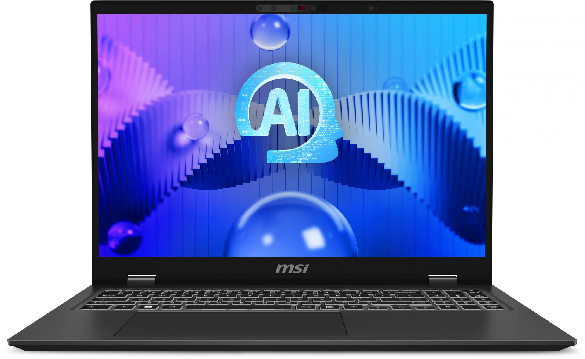 Ноутбук MSI Prestige 16 AI Evo B1MG-002US Core Ultra 7 155H 32Gb SSD1Tb Intel Arc 16" IPS QHD+ (2560x1600) Windows 11 Home Multi Language grey WiFi BT Cam (9S7-15A121-002)