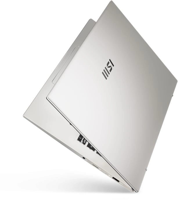Ноутбук MSI Prestige 14H B12UCX-608US Core i5 12500H 16Gb SSD512Gb NVIDIA GeForce RTX 2050 4Gb 14" IPS FHD+ (1920x1200) Windows 11 Home Multi Language silver WiFi BT Cam (9S7-14F122-608)