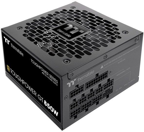 Блок питания Thermaltake ATX 850W Toughpower GT Gen.5 80+ gold (20+4pin) APFC 140mm fan 6xSATA Cab Manag RTL