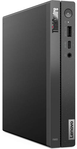 Неттоп Lenovo ThinkCentre Neo 50q G4 i5 13420H (2.1) 8Gb SSD512Gb UHDG Free DOS GbitEth WiFi BT 65W kb мышь клавиатура черный (12LN003PGP)