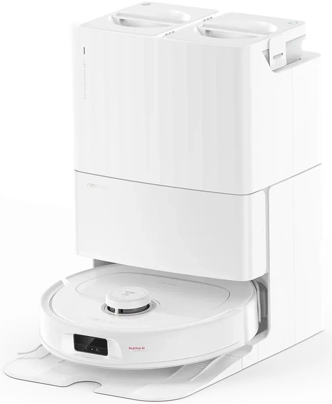 Пылесос-робот Roborock Q Revo MaxV 60Вт белый