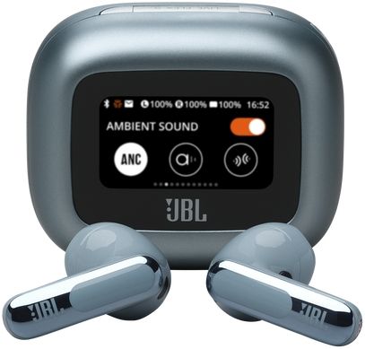 Гарнитура вкладыши JBL Live Flex 3 синий беспроводные bluetooth в ушной раковине (JBLLIVEFLEX3BLU)