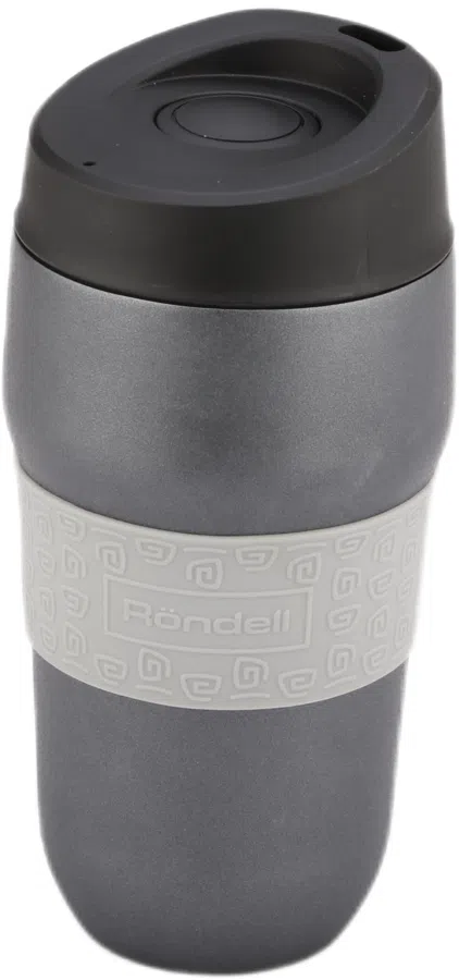 Термокружка для напитков Rondell Filigran RDS-1897 0.32л. темно-серый картонная коробка