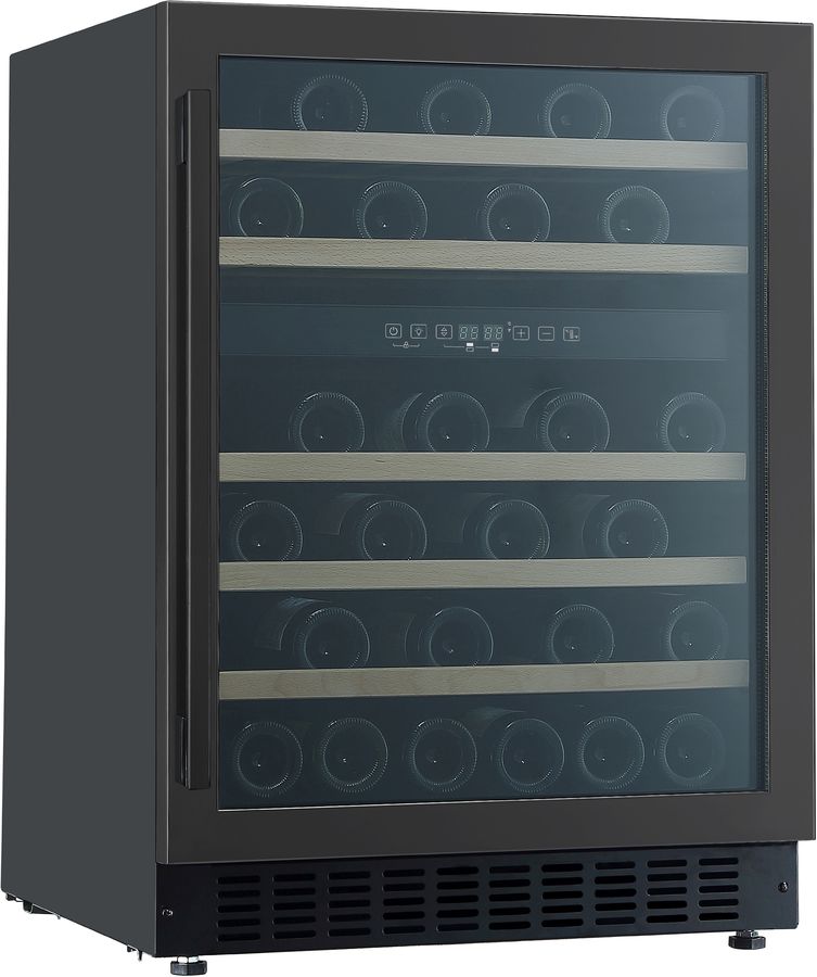 Винный шкаф Hyundai HBWC 0861 DU 1-нокамерн. черный