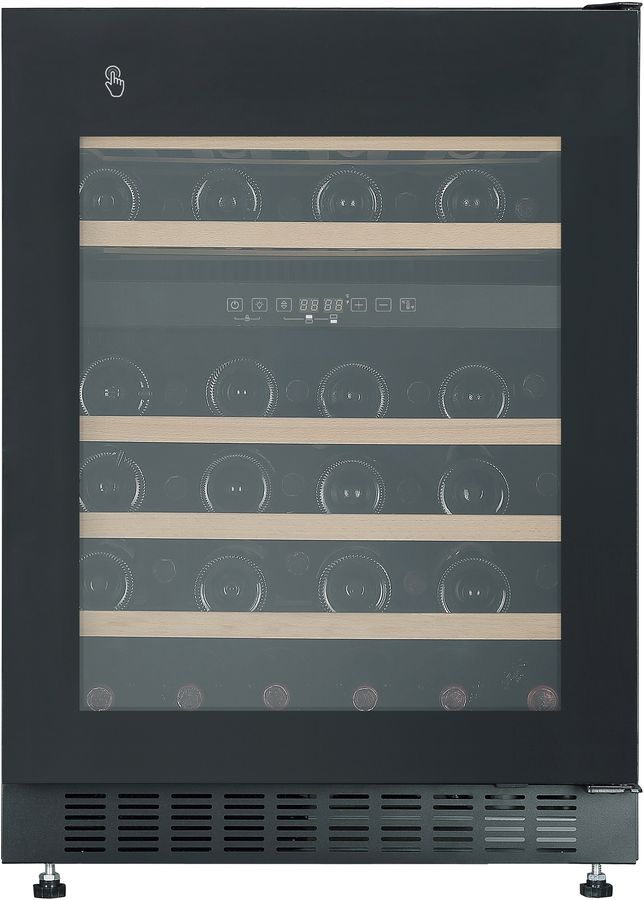 Винный шкаф Hyundai HBWC 0862 DUT 1-нокамерн. черный