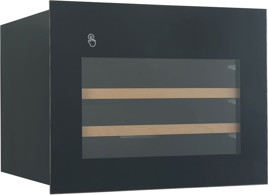 Винный шкаф Hyundai HBWC 0461 SCT 1-нокамерн. черный