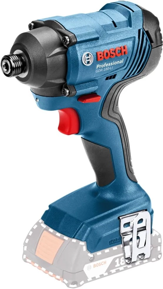 Гайковерт Bosch GDR 180-LI + кейс аккум. патрон:быстрозажимной (кейс в комплекте) (06019G5124)