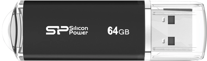 Флеш Диск Silicon Power 64GB Ultima II-I Series SP064GBUF2M01V1N USB2.0 черный