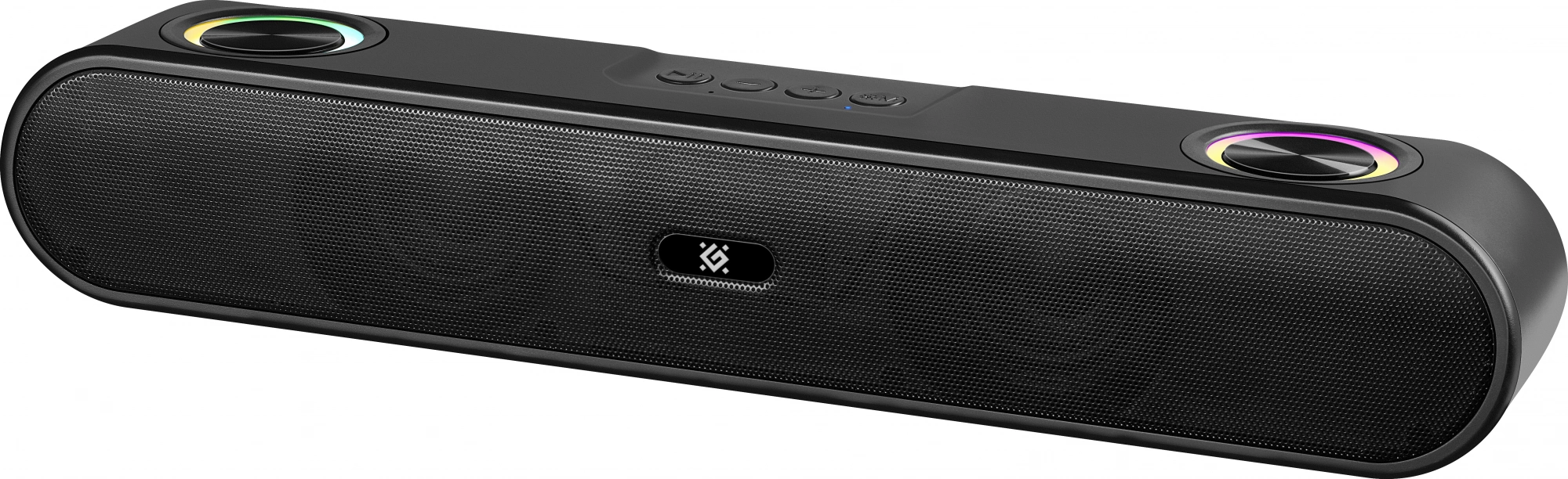 Саундбар Defender Z9 2.0 черный 16Вт беспроводные BT
