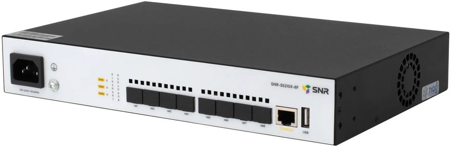 Коммутатор SNR SNR-S5210X-8F (L2+) 8SFP+ управляемый