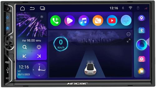 Автомагнитола Incar ARN-7704-4 2DIN 4x50Вт v5.1 USB 2.0 4Mb DSP 7" WiFi 4G 4