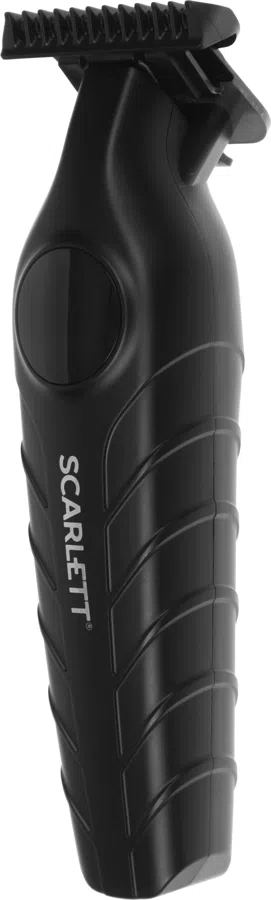 Машинка для стрижки Scarlett SC-HC63C107 черный 5Вт (насадок в компл:4шт)
