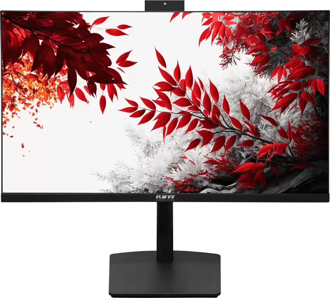 Монитор RDW Computers 27" RDW2702K черный IPS 1ms 16:9 HDMI M/M Cam HAS Piv 1000:1 350cd 178гр/178гр 2560x1440 100Hz DP QHD 1.7кг (RUS)