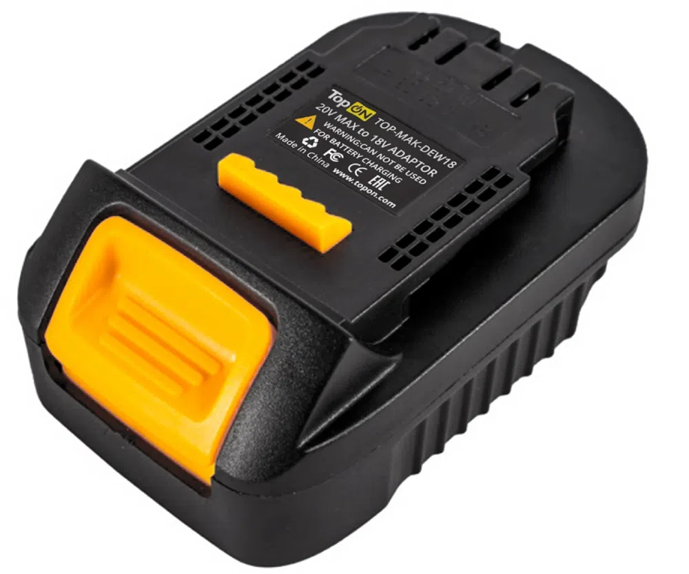 Адаптер для инструмента TopON TOP-MAK-DEW18/20 черный (103632)