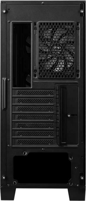 Корпус MSI MAG Forge 321R Airflow черный без БП ATX 2xUSB3.0 audio bott PSU