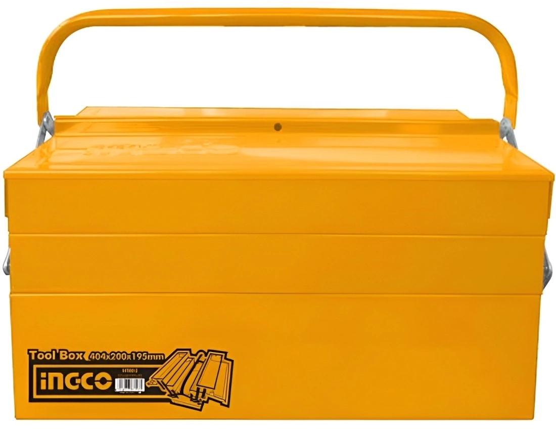 Ящик для инструментов Ingco HTB03 15л 5отд. оранжевый