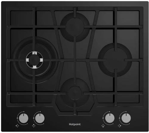 Газовая варочная поверхность Hotpoint HG 62FD/BK черный