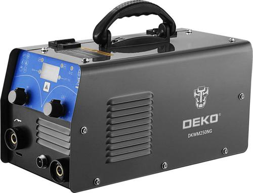 Сварочный полуавтомат Deko DKWM250NG инвертор MIG/MAG/LIFT TIG 7кВт