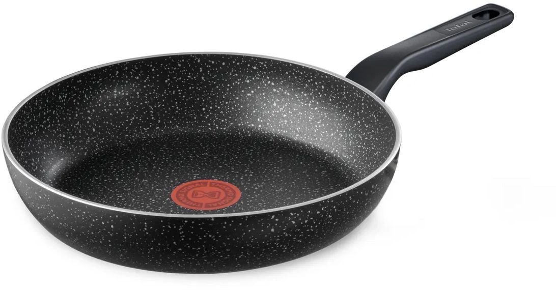 Сковорода Tefal Rock 4235124 круглая 24см покрытие: антипригарное ручка несъемная (без крышки) черный (9100054293)