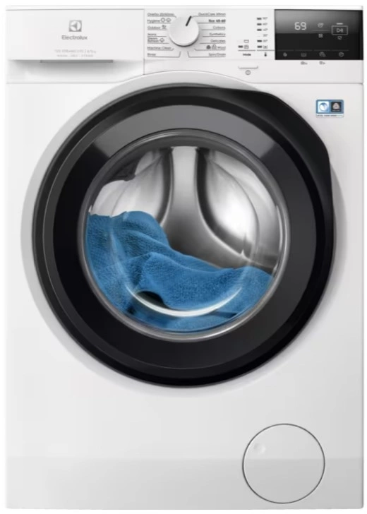 Стиральная машина Electrolux EW7W2682E пан.англ. класс: A+++ загр.фронтальная макс.:8кг (с сушкой) белый инвертер