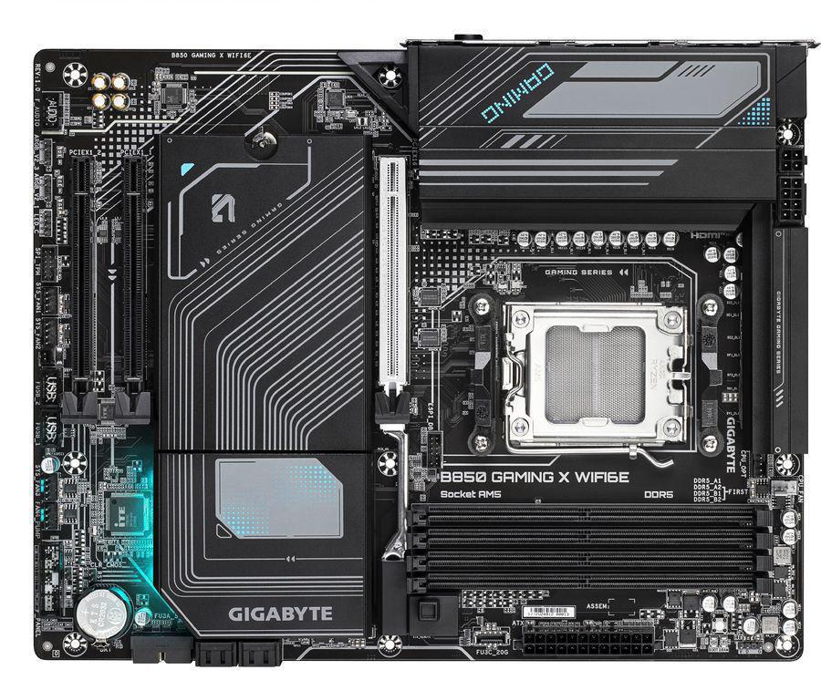 Материнская плата Gigabyte B850 GAMING X WIFI6E SocketAM5 AMD B850 4xDDR5 ATX AC`97 8ch(7.1) 2.5Gg RAID+DP