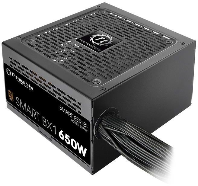 Блок питания Thermaltake ATX 650W Smart BX1 SE 80+ bronze (20+4pin) APFC 120mm fan color LED 6xSATA RTL