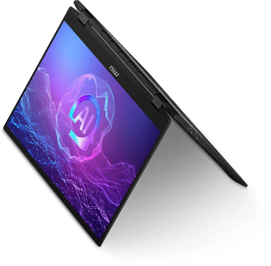 Ноутбук MSI Summit A16 AI+ A3HMTG-084RU Ryzen AI 9 365 32Gb SSD2Tb AMD Radeon 880M 16" IPS Touch QHD+ (2560x1600) Windows 11 Home black WiFi BT Cam (9S7-159K21-084)