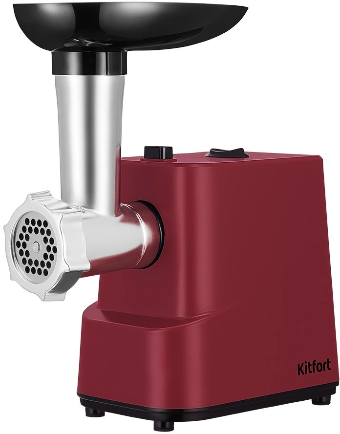 Мясорубка Kitfort КТ-2125 200Вт красный/черный