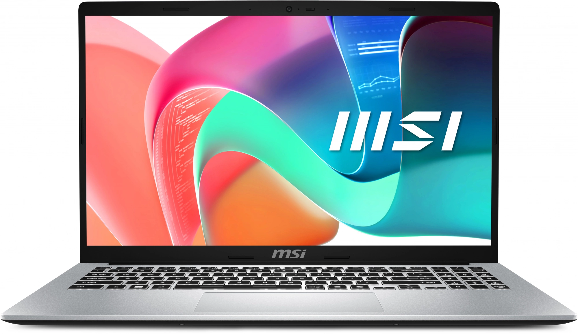 Ноутбук MSI Modern 15 F13MG-254RU Core i5 1335U 16Gb SSD512Gb Intel Iris Xe graphics 15.6" IPS FHD (1920x1080) Windows 11 Professional silver WiFi BT Cam (9S7-15S122-254)