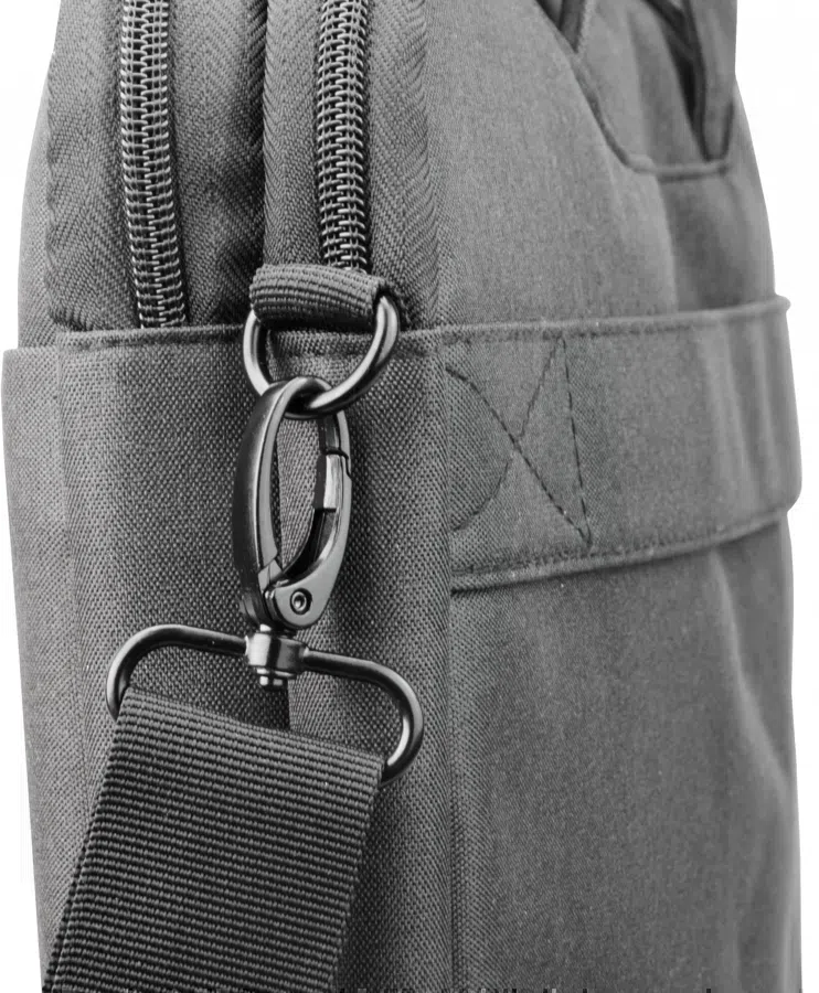 Сумка для ноутбука 15.6" Continent CC-108 GY серый нейлон/полиэстер